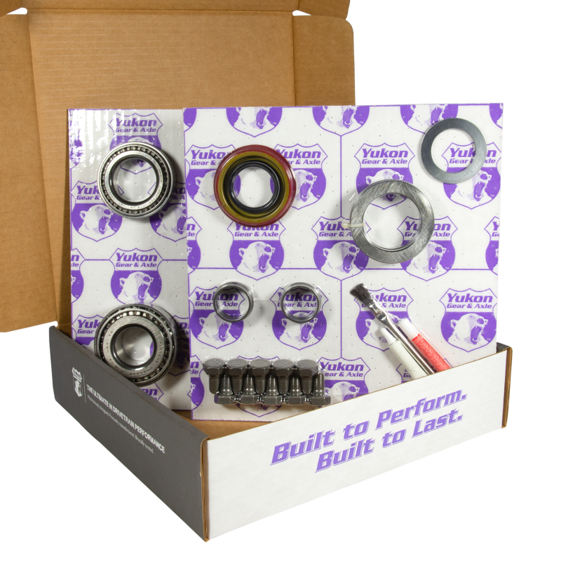 Pontiac General Motors Differential Install Kit - Rear - Yukon Gear & Axle - 3.08 Ratio Rear Ring & Pinion, 7.5in/7.625in, Master Install Kit with 2.25in OD Axle Bearings - `82-`04